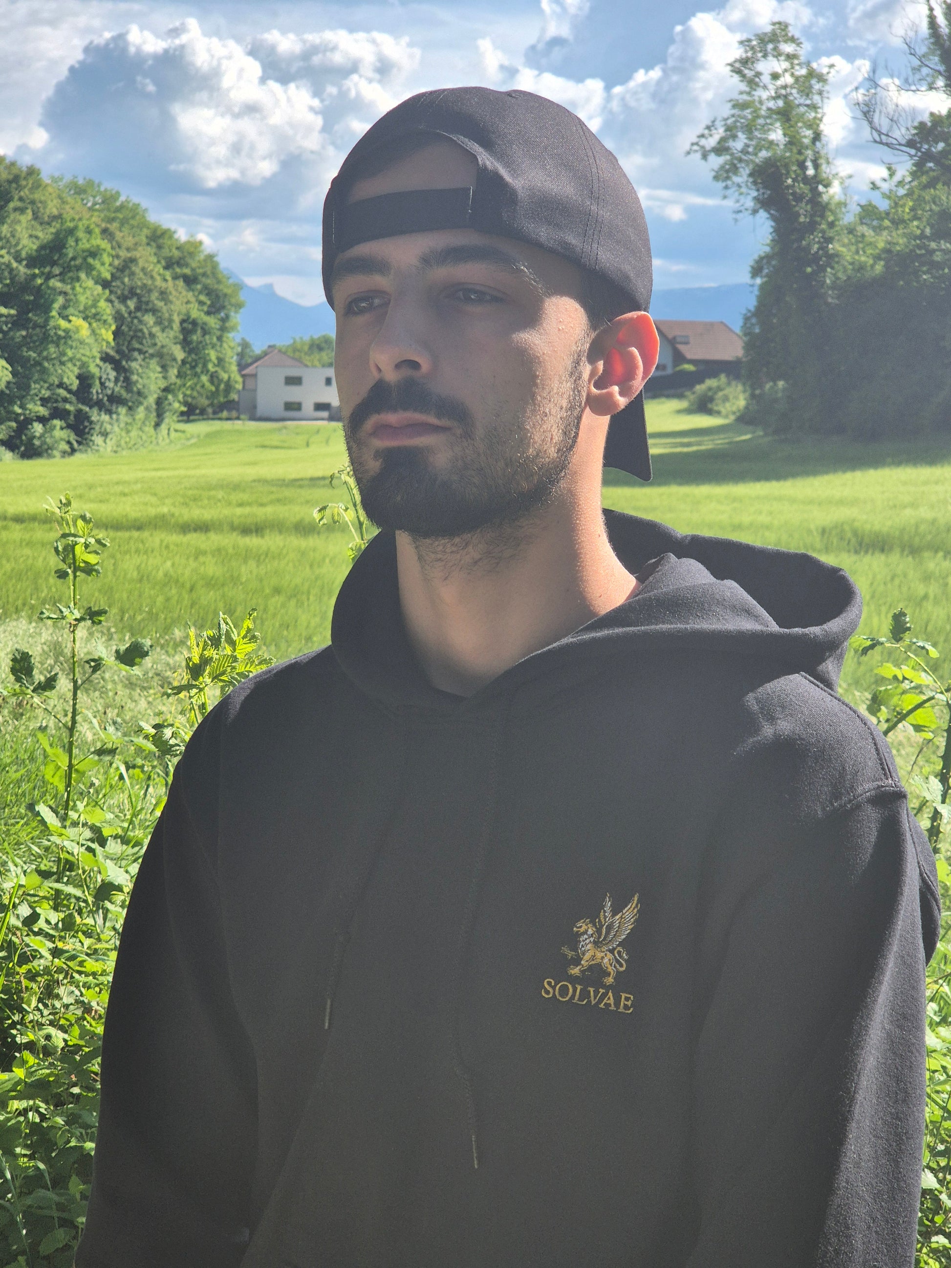 SOLVAE GENESIS ⚜️ — Hoodie Premium Brodé Or | Édition Limitée 100 Pièces SOLVAE